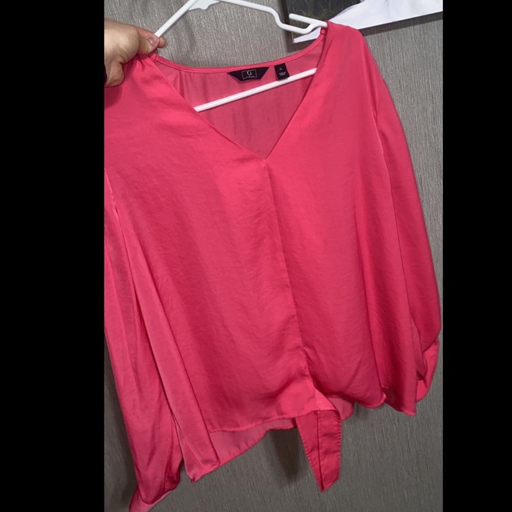 Hot Pink Blouse